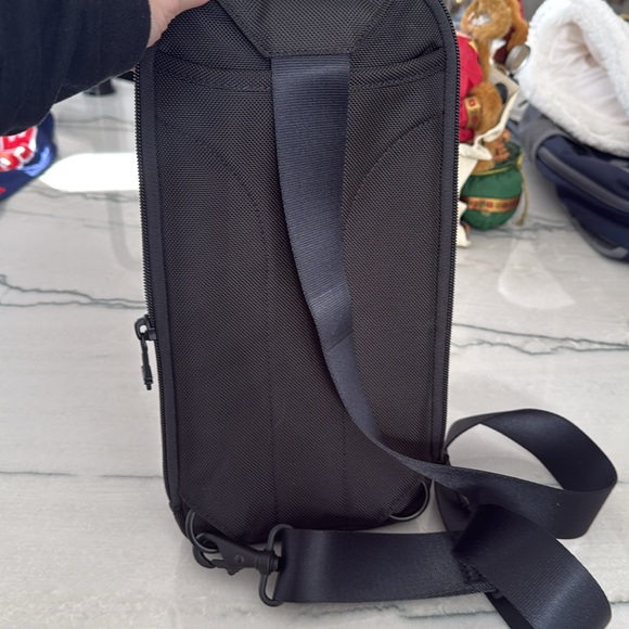 Tumi alpha slim sling back bag. Black. New. - Picture 10 of 10